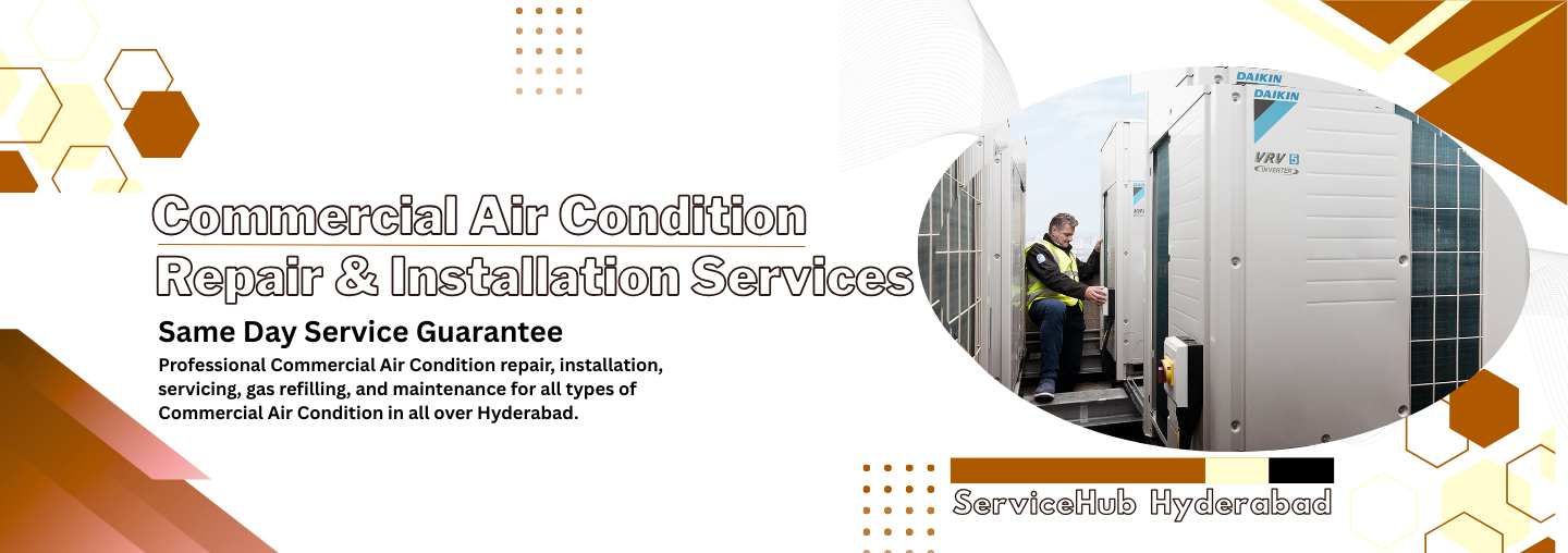 Comercial air condition Repair2